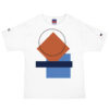The Bauhaus Series (Terracotta Red) Champion T-Shirt red blue black white front art concierge clothing jpg The Bauhaus Series (Terracotta Red) Champion T-Shirt red blue black white front art concierge clothing jpg