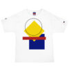 The Bauhaus Series (Blue Yellow and Red) Champion T-Shirt blue red yellow white front art concierge clothing jpg