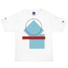 The Bauhaus Series (Light Blue) Champion T-Shirt light blue red white front art concierge clothing jpg The Bauhaus Series (Light Blue) Champion T-Shirt light blue red white front art concierge clothing jpg