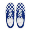 The Nautical Series (Bluenose IV) Blue Men’s Lace-up Deck Shoes blue white front art concierge clothing jpg