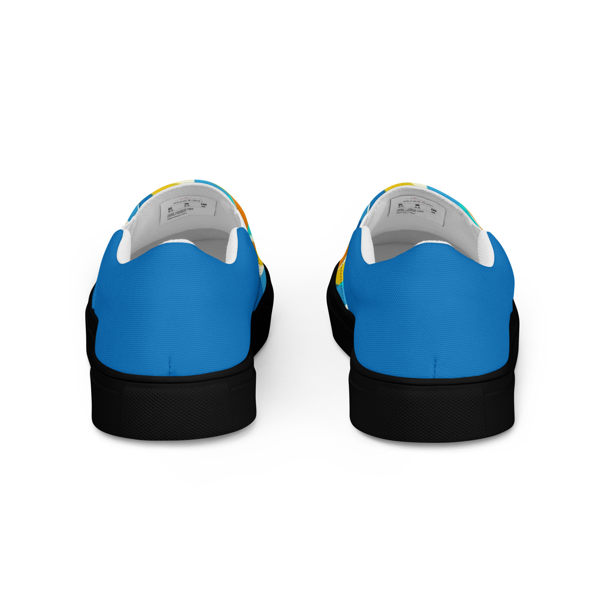 mens slip on canvas shoes black back 69881a4f6008c jpg
