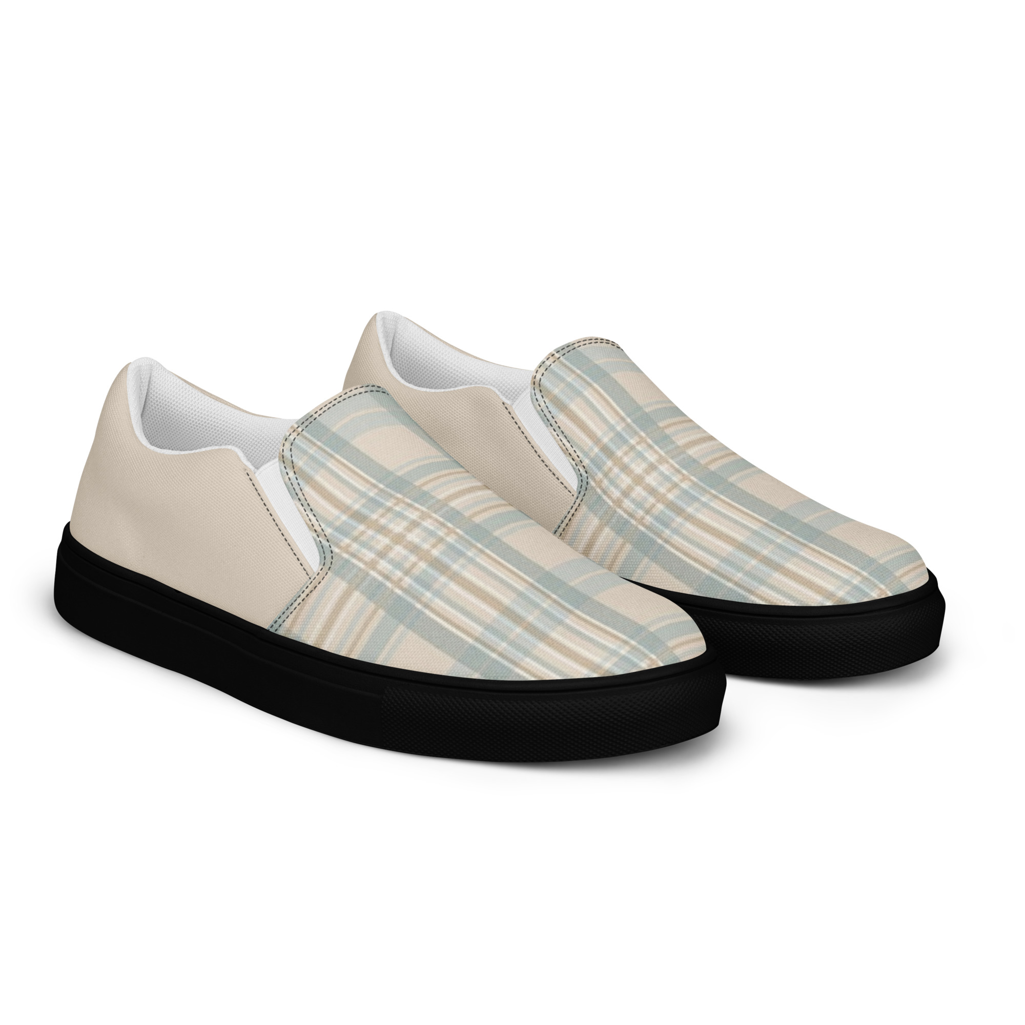 womens slip on canvas shoes black right front 699fa35695726 jpg