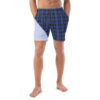 The Tartan Series (House of Wales) Swim Trunks blue tartan front art concierge clothing jpg The Tartan Series (House of Wales) Swim Trunks blue tartan front art concierge clothing jpg