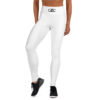 A Plain Set of Yoga Leggings white front art concierge clothing jpg