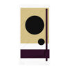 The Bauhaus Series (Khaki and Black) Towel khaki black white 30x60 flat art concierge clothing jpg