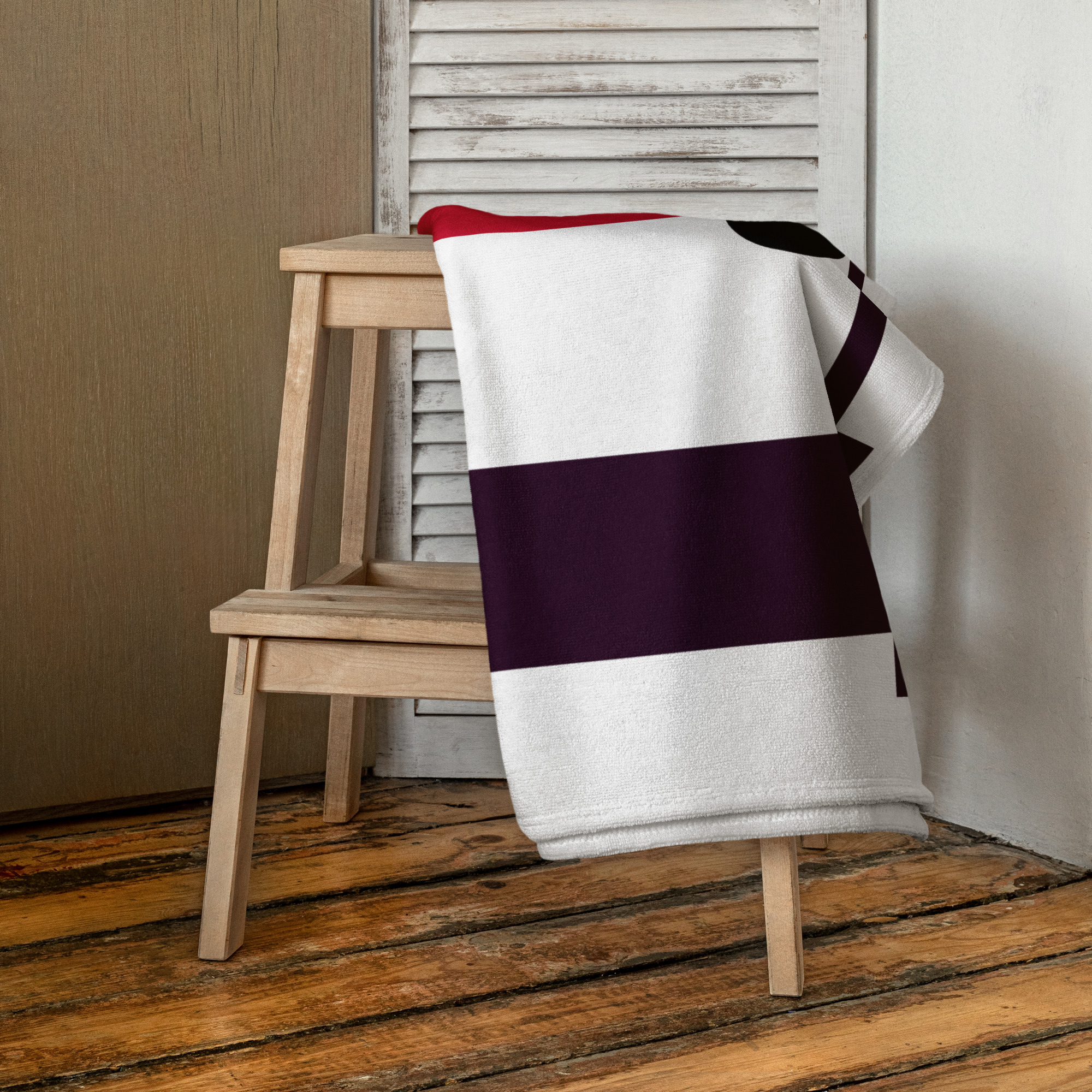 beach towel white 30x60 front 69af7f75747c9 jpg
