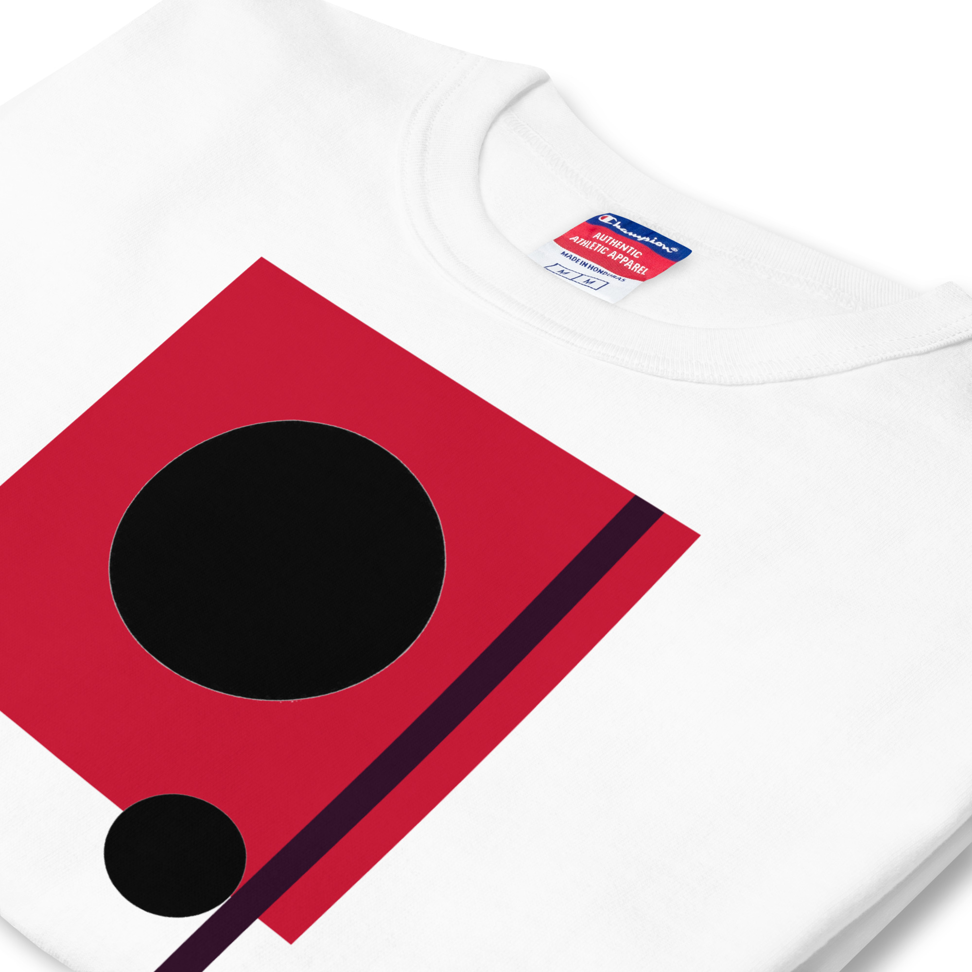 mens champion t shirt white zoomed in 69af581a2179b jpg