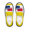 The Art Series (Four Squares) Women’s Slip-on Canvas Shoes red blue white yellow black front art concierge clothing jpg The Art Series (Four Squares) Women’s Slip-on Canvas Shoes red blue white yellow black front art concierge clothing jpg