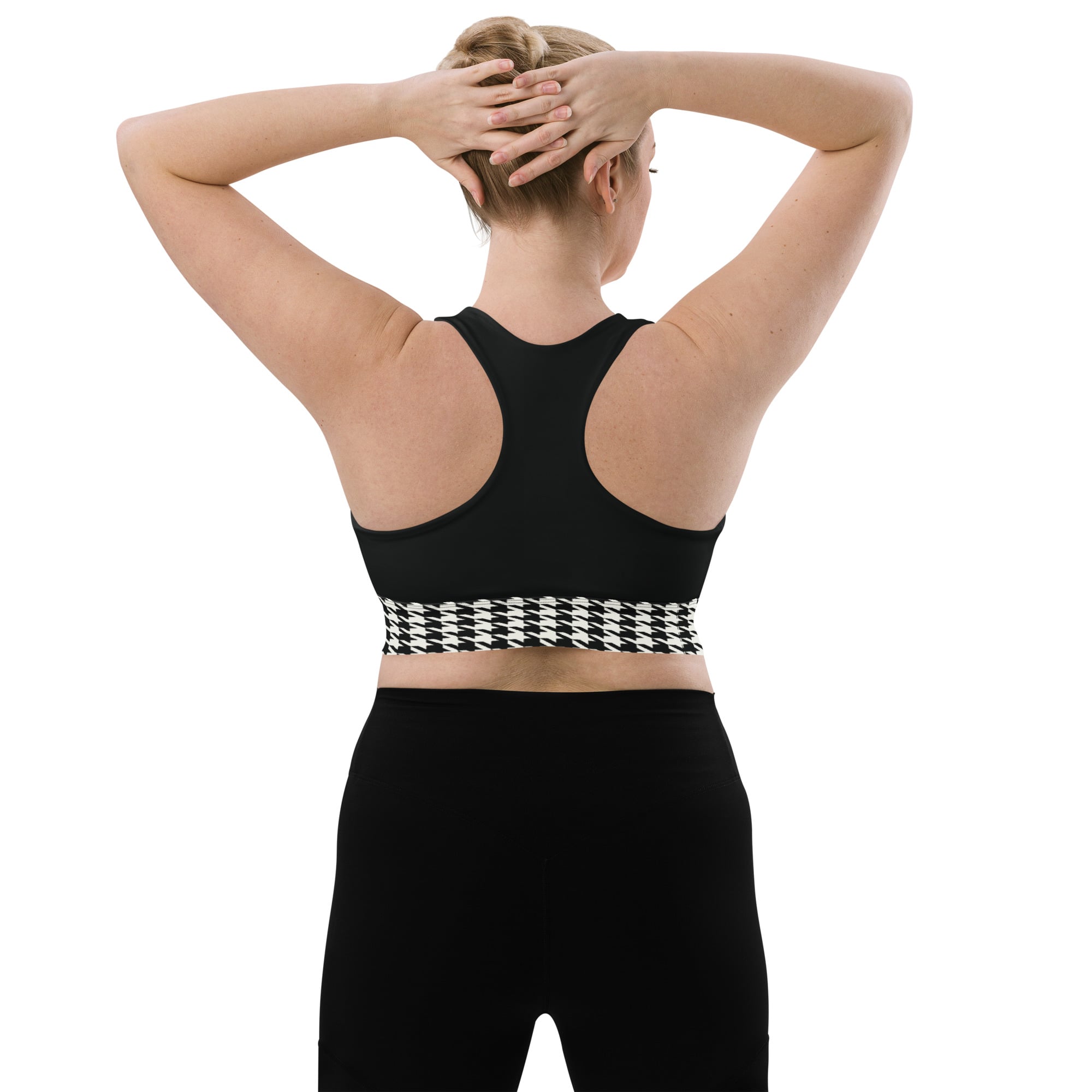 all over print recycled longline sports bra white back 69d45169decea jpg