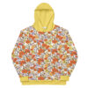 The Art Series (Red Garden) Hoodie yellow red front art concierge clothing jpg