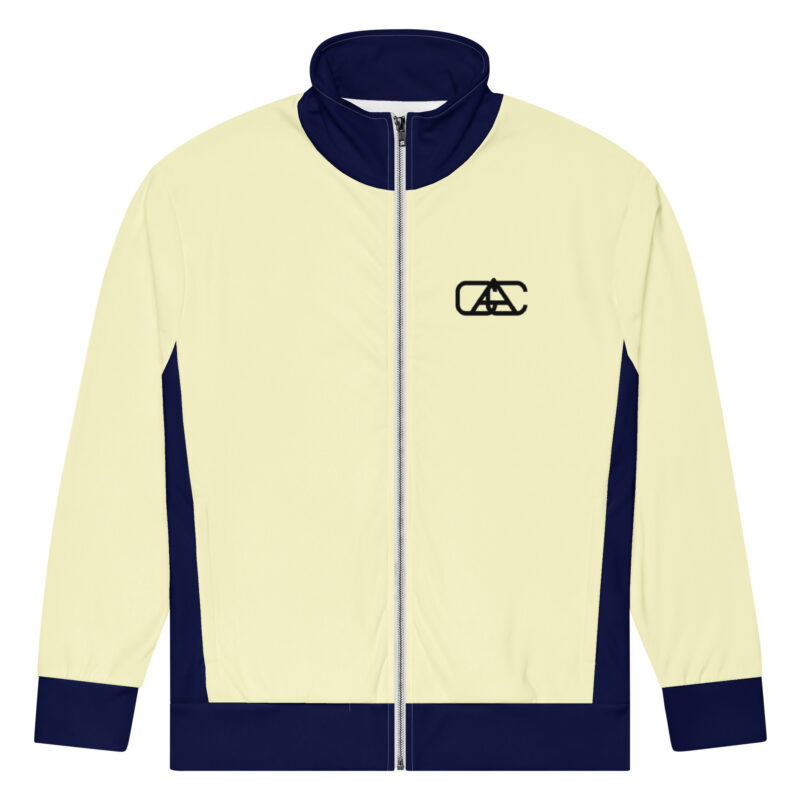 The Bauhaus Series (Cream and Navy Blue) track jacket cream navy blue front art concierge clothing JPG The Bauhaus Series (Cream and Navy Blue) track jacket cream navy blue front art concierge clothing JPG