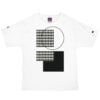 The Art Series (Houndstooth) Champion T-Shirt brown white front art concierge clothing jpg