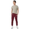 unisex fleece sweatpants maroon front 69d6e1462f963 jpg