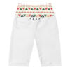 The Art Series (Mexican Triangles) Biker Shorts Colored Triangles white front art concierge clothing jpg
