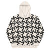 The Art Series (Four Points) Hoodie pink black front art concierge clothing jpg
