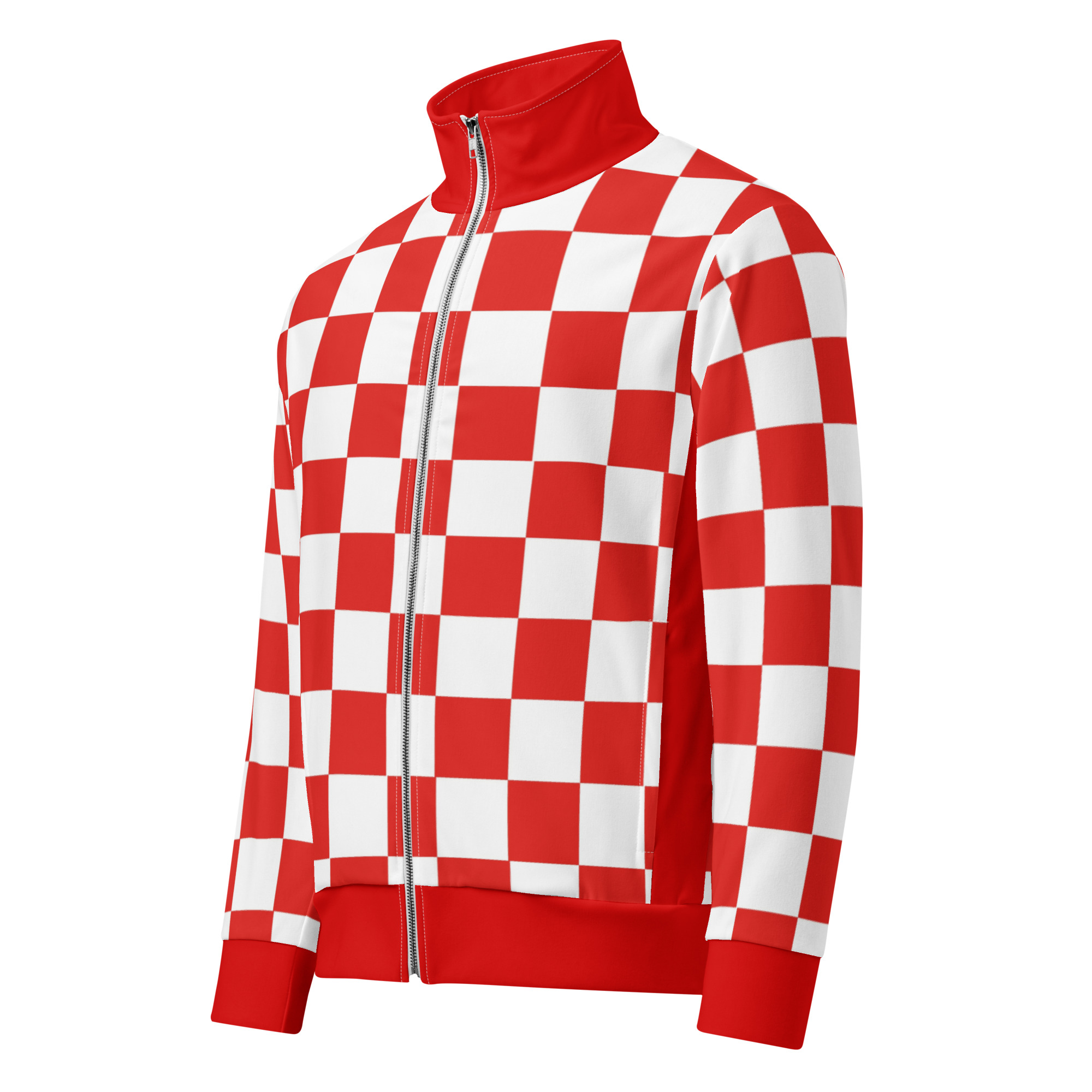 all over print recycled unisex track jacket white left front 6a165b4c8f2c1 jpg
