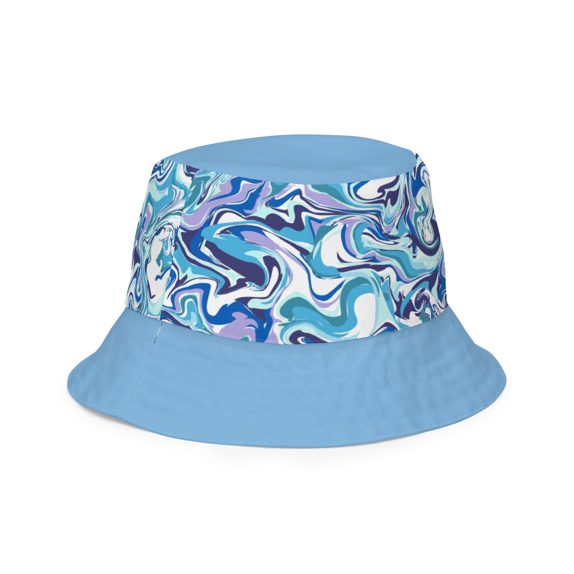 all over print reversible bucket hat white right front outside 69f91f3386b78 jpg