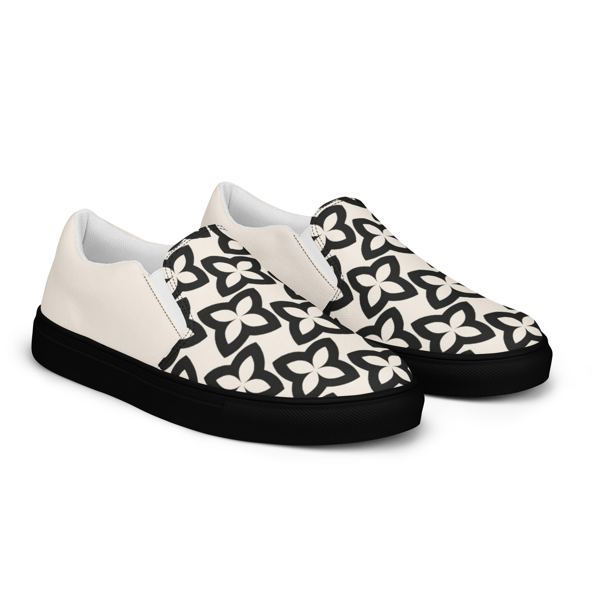 mens slip on canvas shoes black right front 69f69f3da2935 jpg