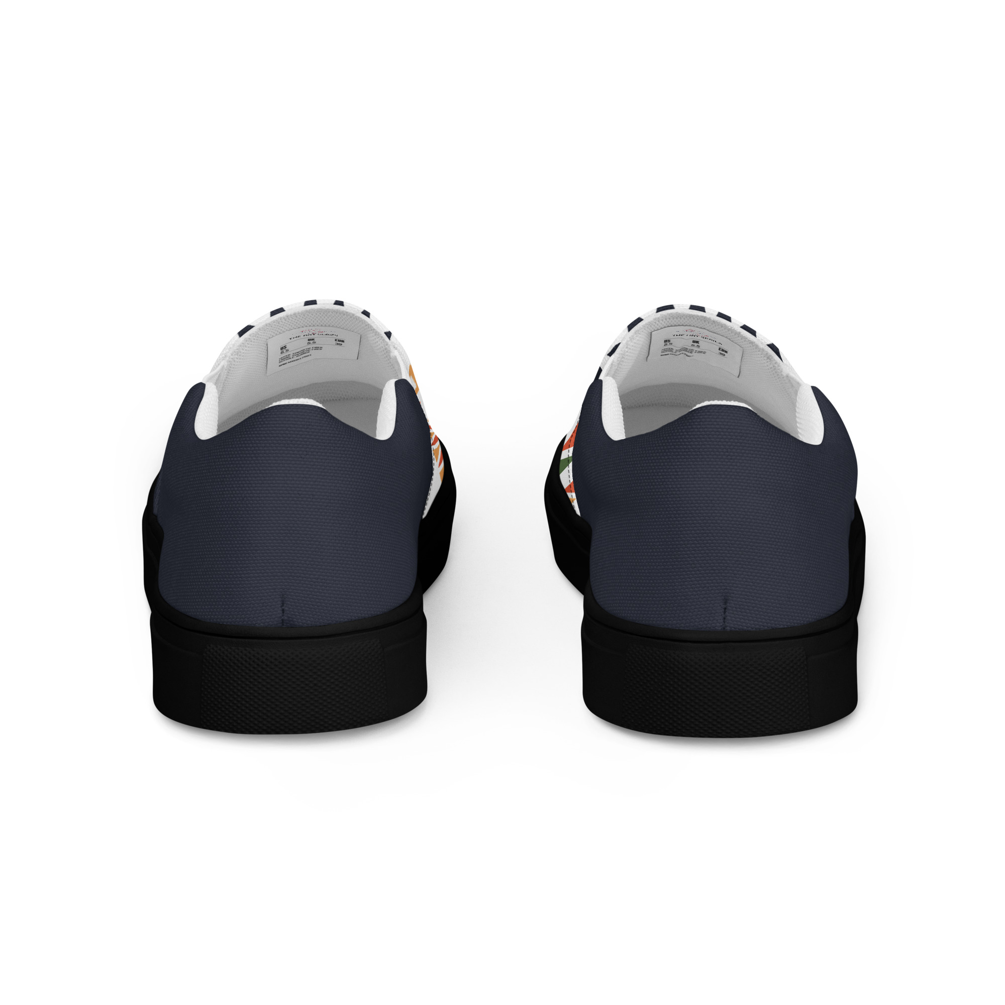 womens slip on canvas shoes black back 6a166997cc383 jpg