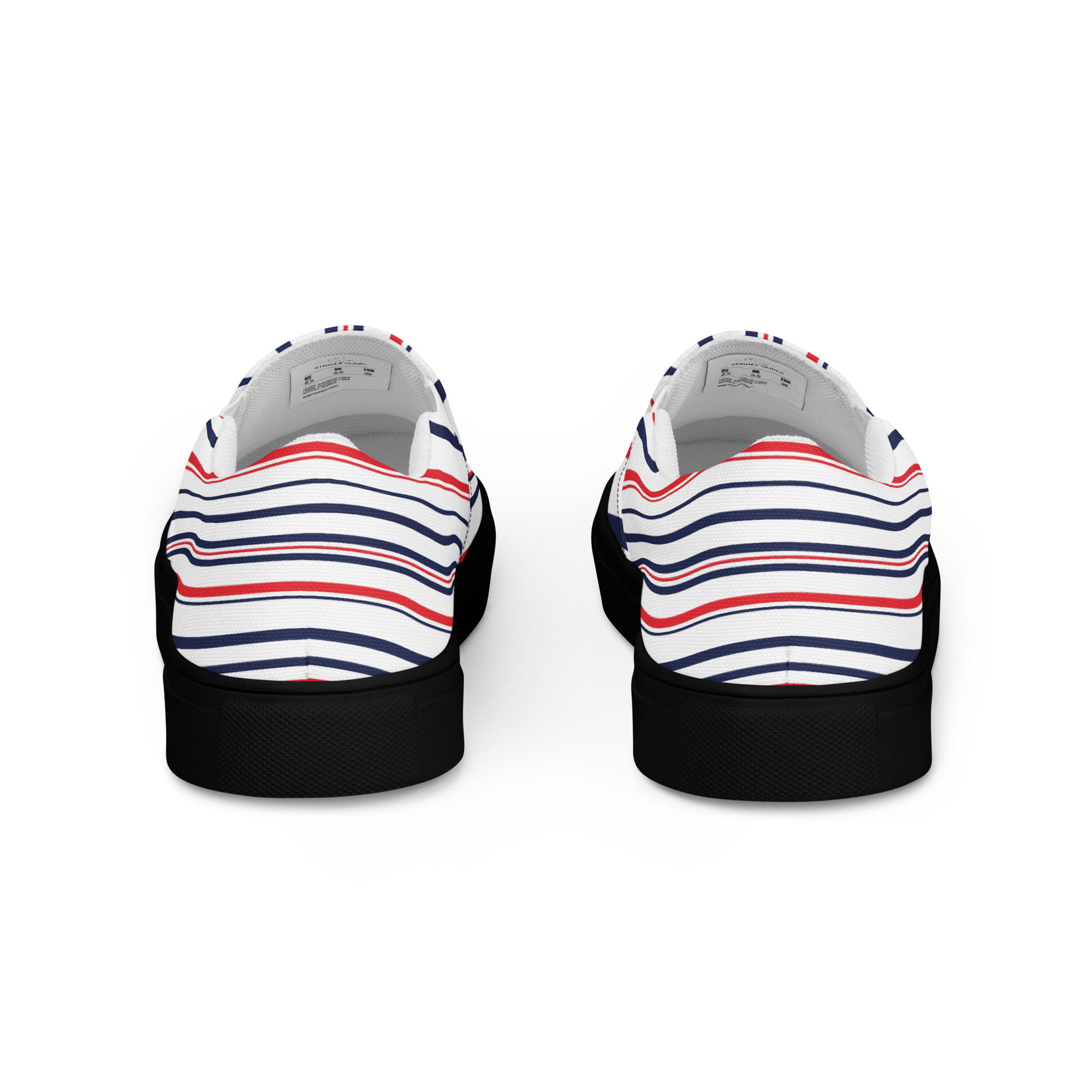 mens slip on canvas shoes black back 6a2df69732be8 jpg