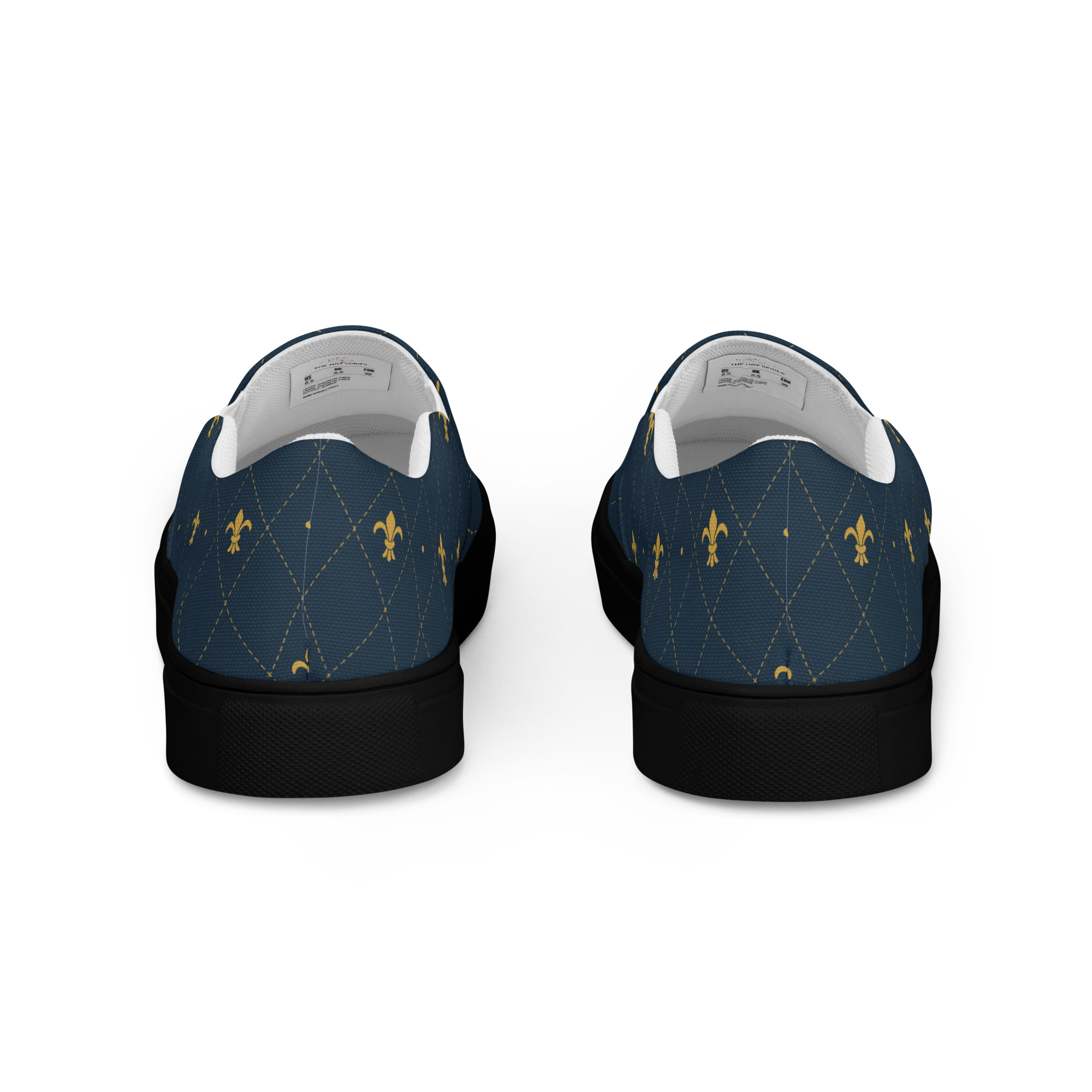 mens slip on canvas shoes black back 6a2e23aabbc6b jpg