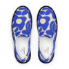 The Art Series (Ode to Matisse in Blue) Men’s Slip-on Canvas Shoes blue black front art concierge clothing jpg The Art Series (Ode to Matisse in Blue) Men’s Slip-on Canvas Shoes blue black front art concierge clothing jpg