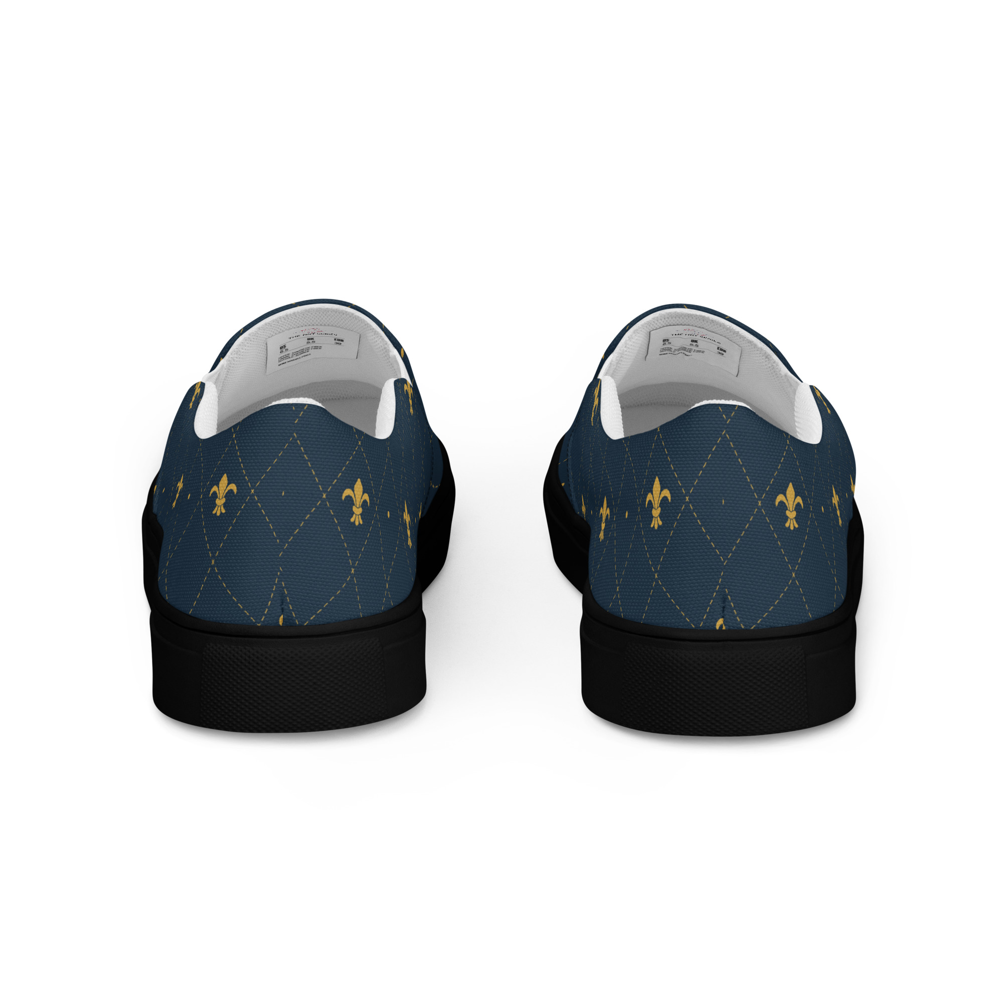 womens slip on canvas shoes black back 6a38a0aeae9b2 jpg