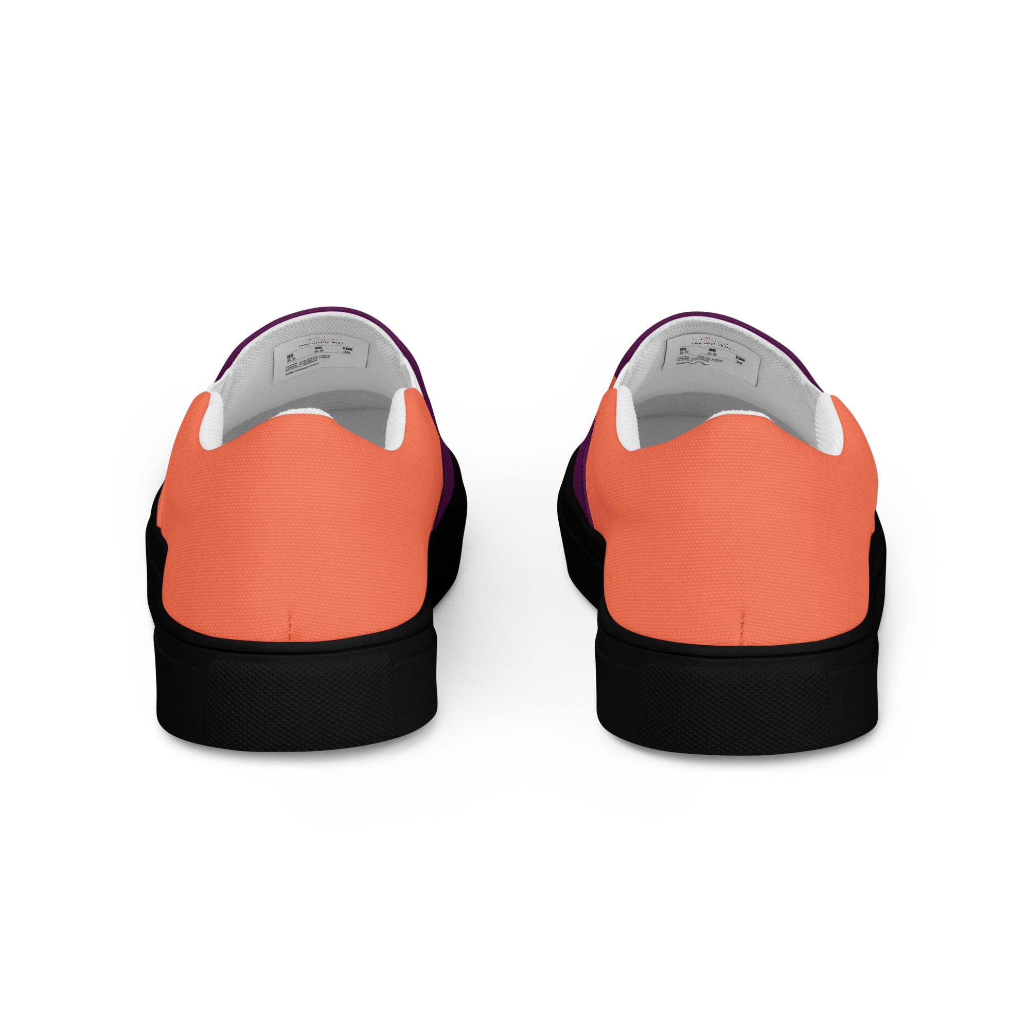 womens slip on canvas shoes black back 6a55857323893 jpg