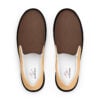The Art Series (Ode to Saint Laurent) 1 Women’s Slip-on Canvas Shoes brown skin tone black front art concierge clothing jpg