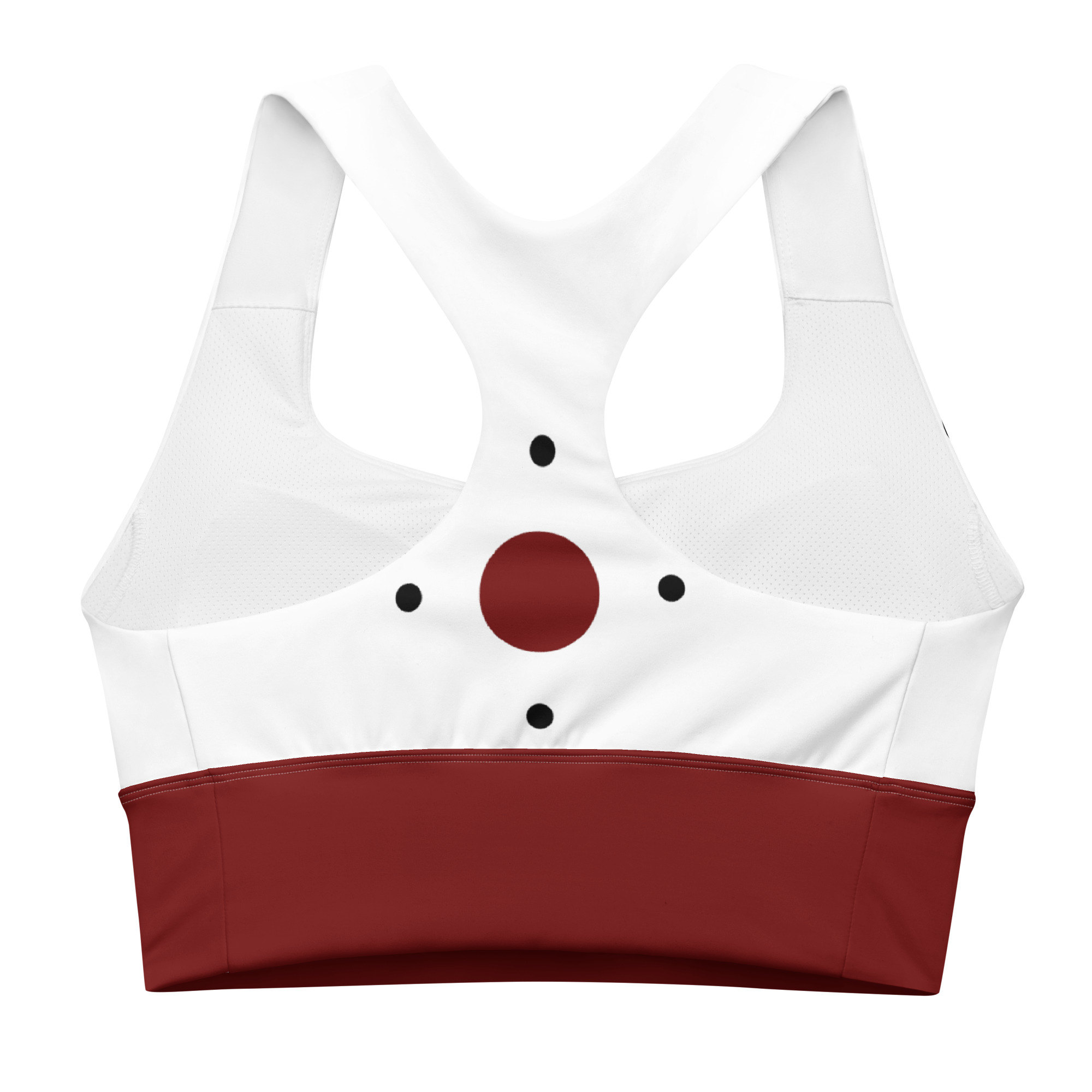 all over print recycled longline sports bra white back 6a936c6cd0568 jpg