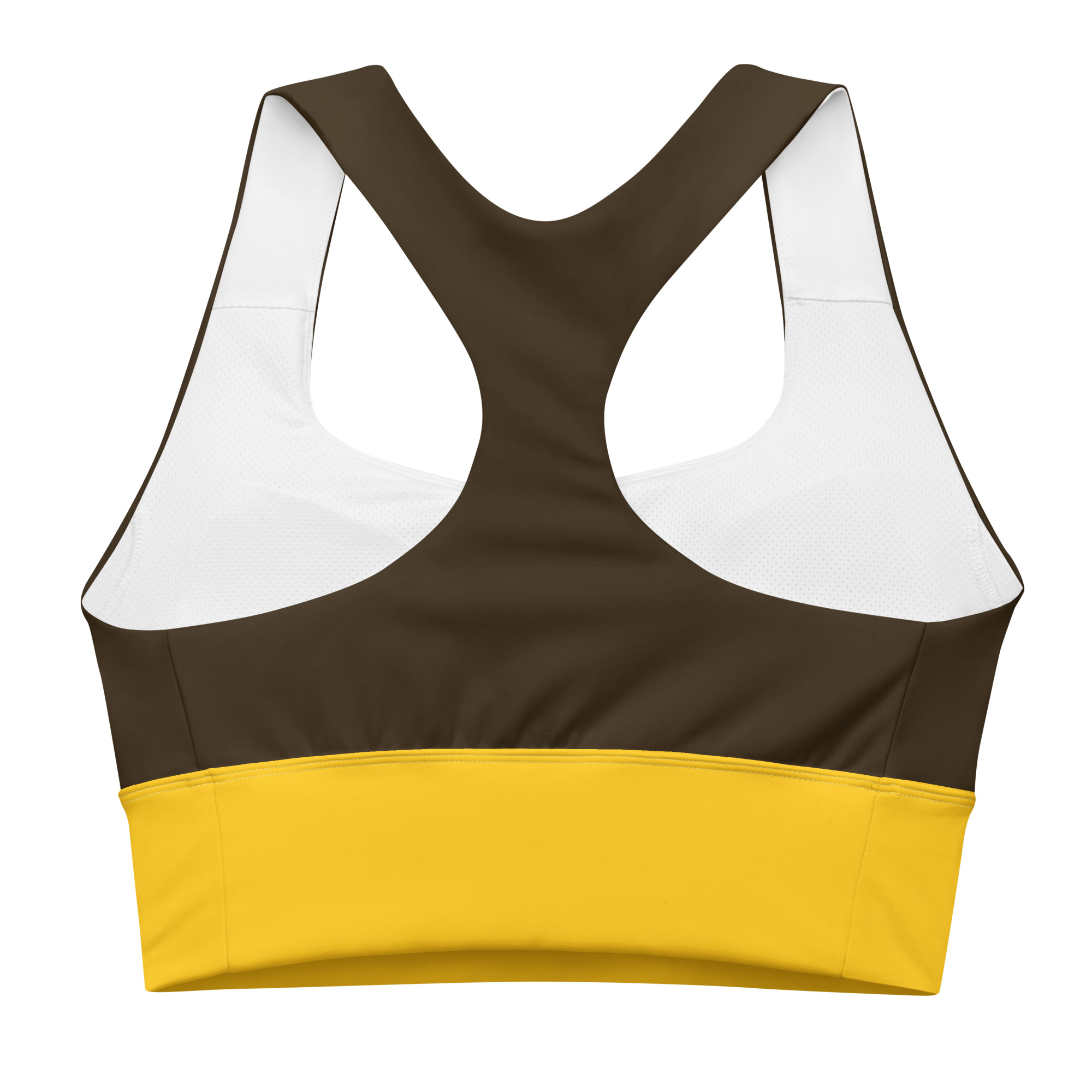 all over print recycled longline sports bra white back 6a94962edc225 jpg