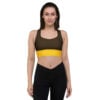 all over print recycled longline sports bra white front 6a94962edc1ad jpg