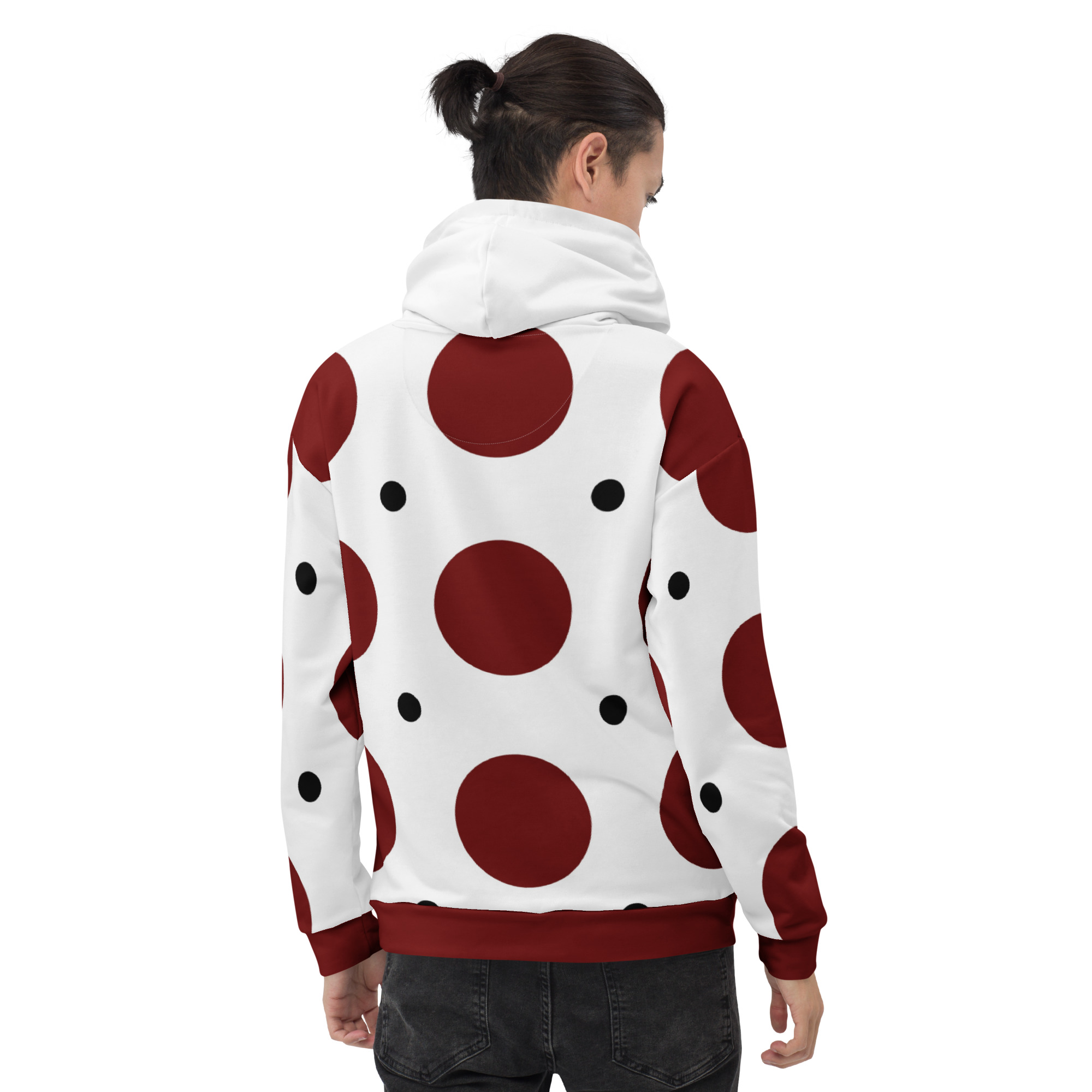 all over print recycled unisex hoodie white back 6a937f2f4abee jpg