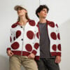 all over print recycled unisex track jacket white front 6a9363d24031c jpg