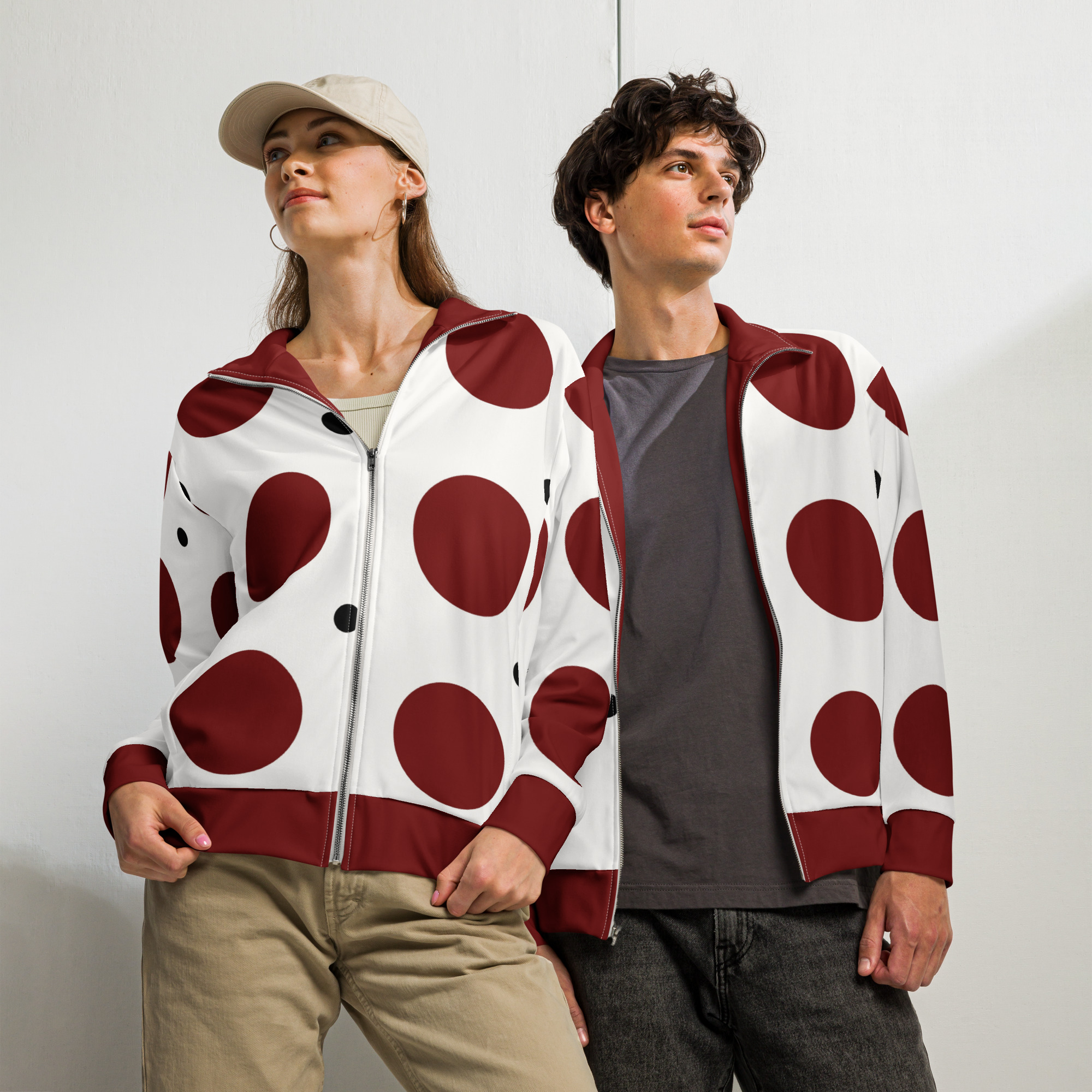 all over print recycled unisex track jacket white front 6a9363d24031c jpg