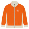 The Bauhaus Series (Persimmon and Friends) Track Jacket persimmon champagne front art concierge clothing jpg