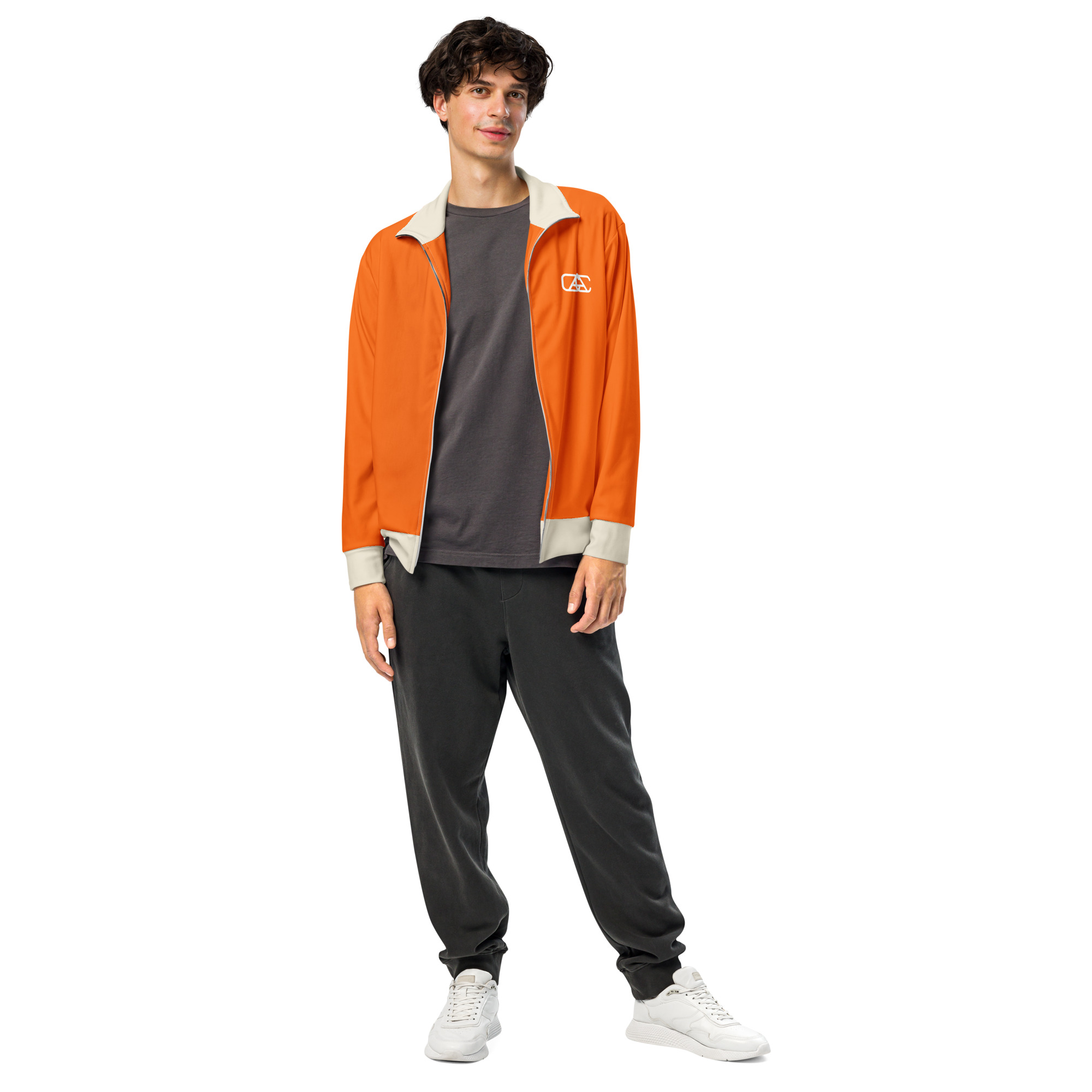 all over print recycled unisex track jacket white front 6a9397a2e4458 jpg