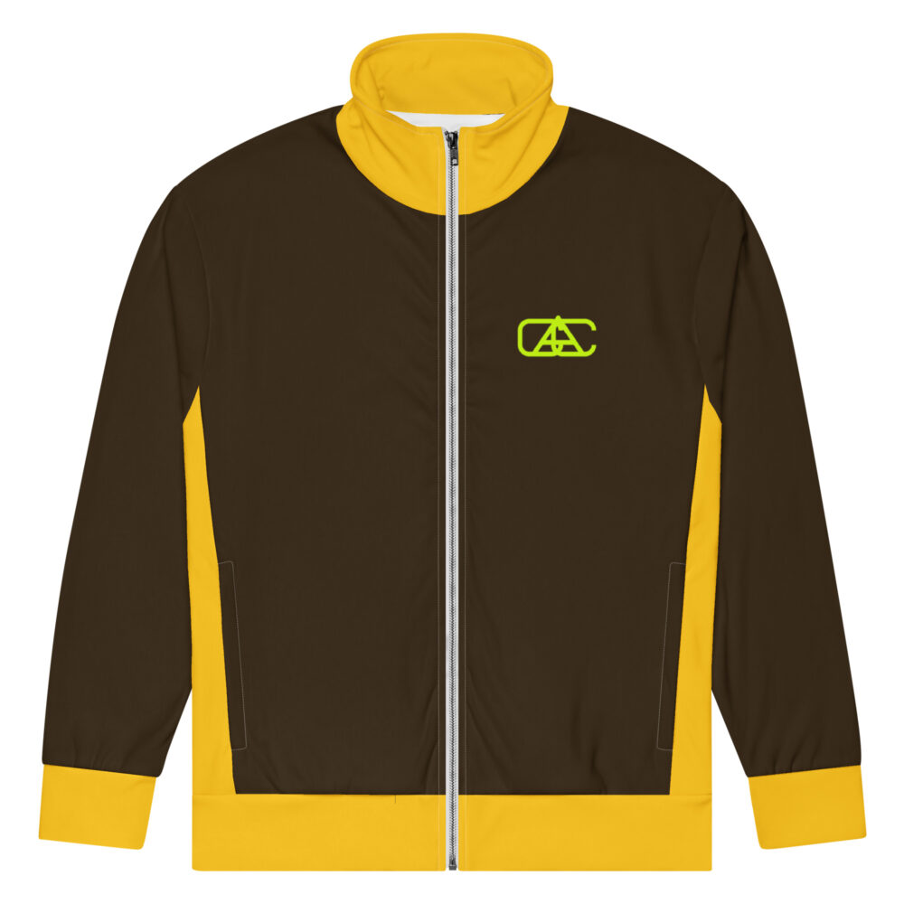 The Bauhaus Series (Chocolate and Friends) Chocolate mustard yellow front art concierge clothing jpg