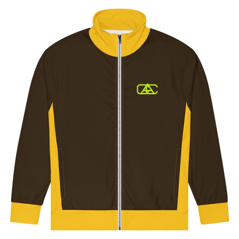 The Bauhaus Series (Chocolate and Friends) Chocolate mustard yellow front art concierge clothing jpg