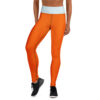 The Bauhaus Series (Ice Blue and Friends) Yoga Leggings ice blue persimmon front art concierge clothing jpg