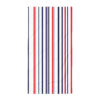 The Stripes Series (Classic Red and Blue) Towel blue red white 30x60 flat art concierge clothing jpg