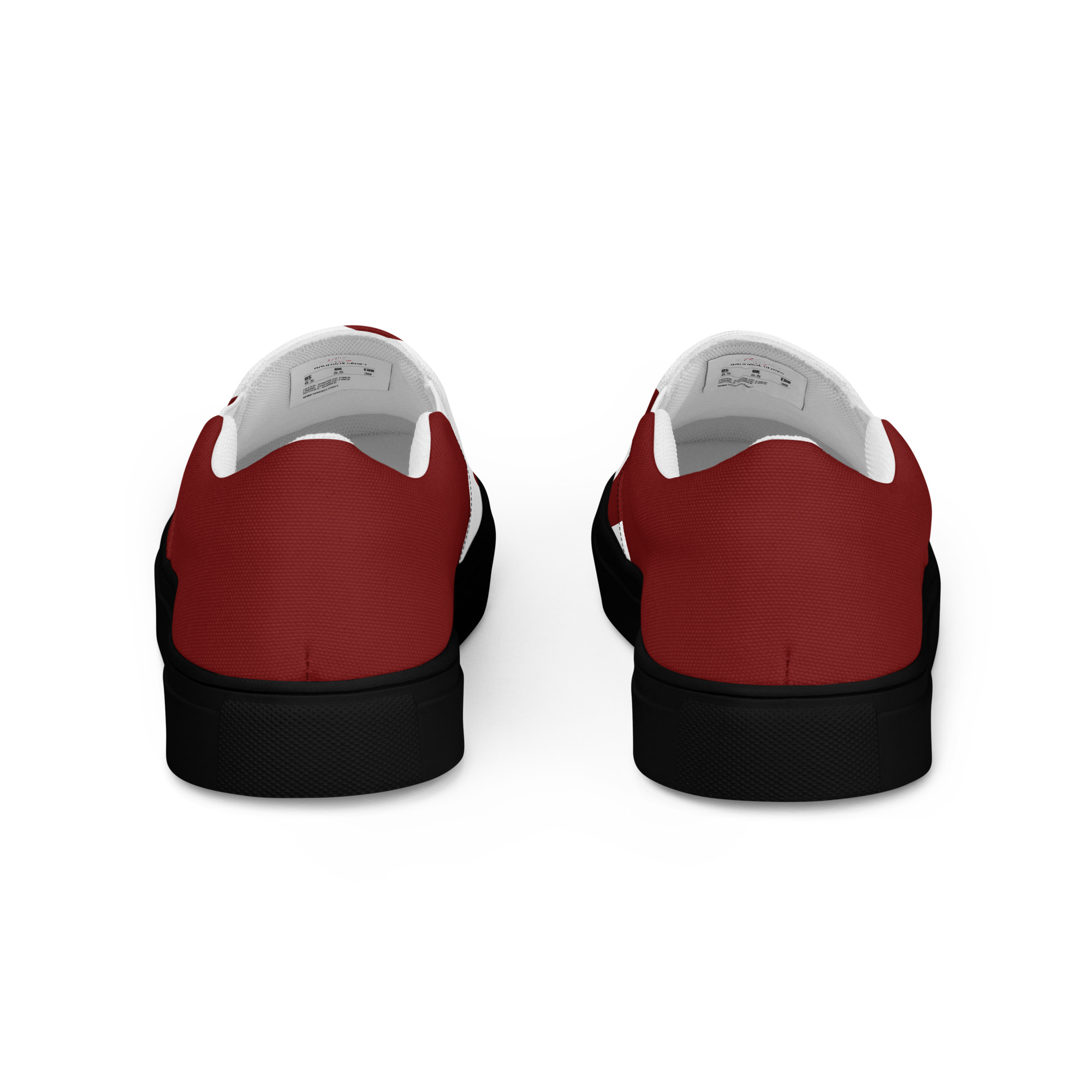 mens slip on canvas shoes black back 6a9370f5521cf jpg