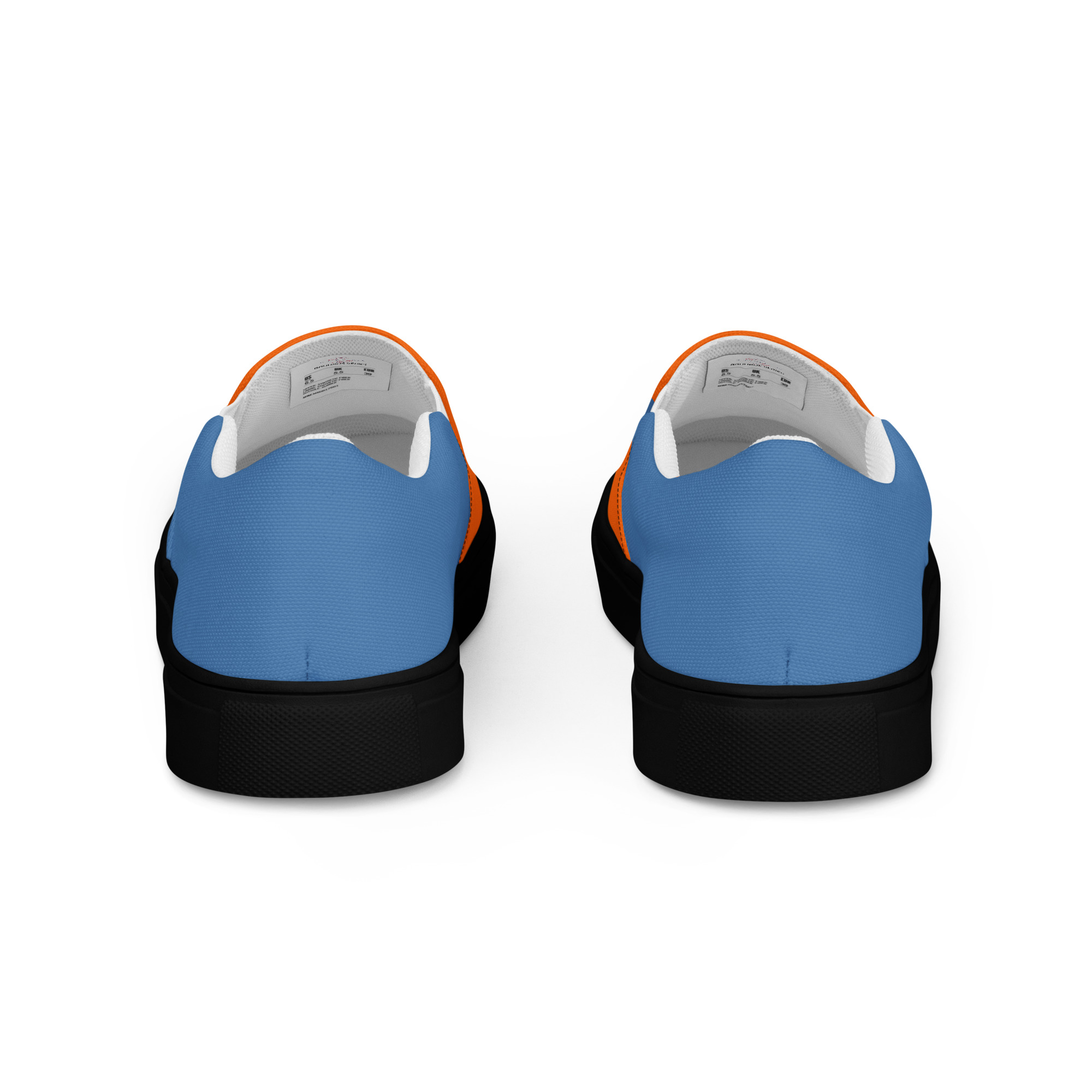 mens slip on canvas shoes black back 6a93a22084901 jpg