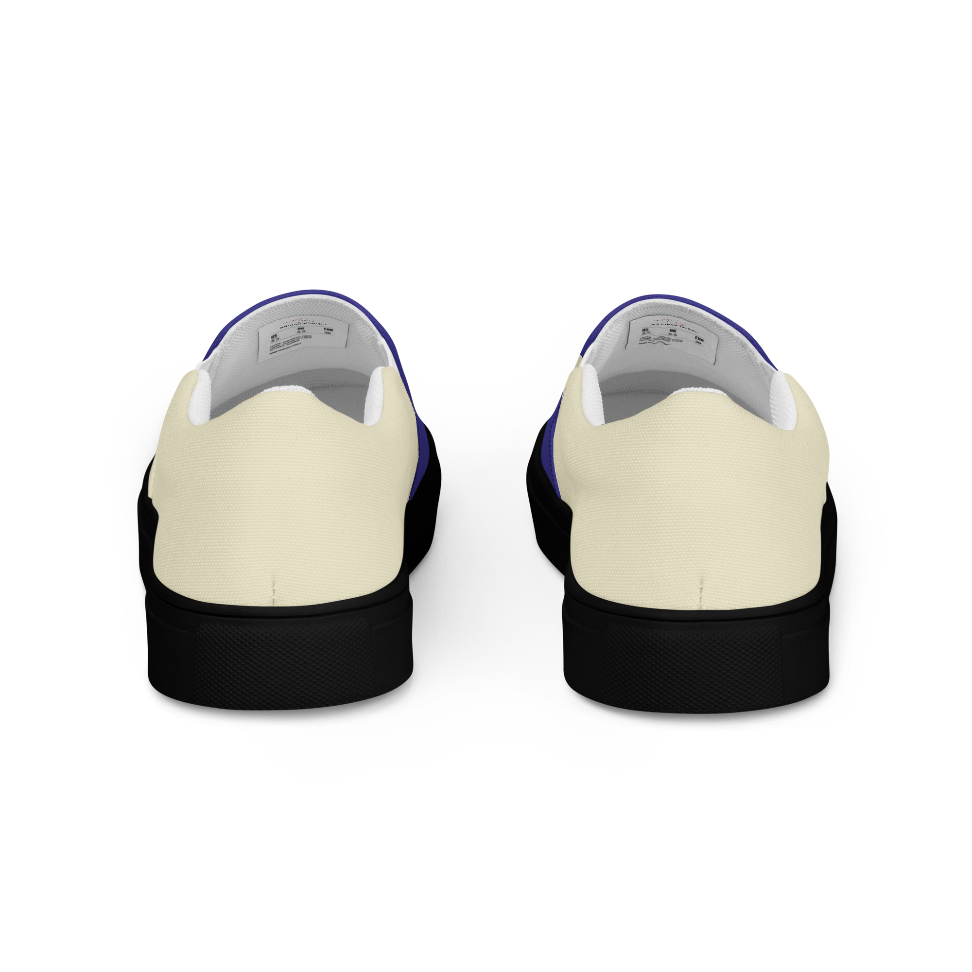 mens slip on canvas shoes black back 6a94de2aa919a jpg