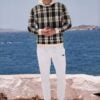 Lev Azure Coast The Tartan Series (Black) Hoodie Fleece Joggers Canvas Deck Shoes black pink white front art concierge clothing jpg