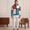 Marcus The Art Series (Ode to Saint Laurent ) 4 Hoodie fleece joggers canvas deck shoes persimmon red green black front art concierge clothing JPG