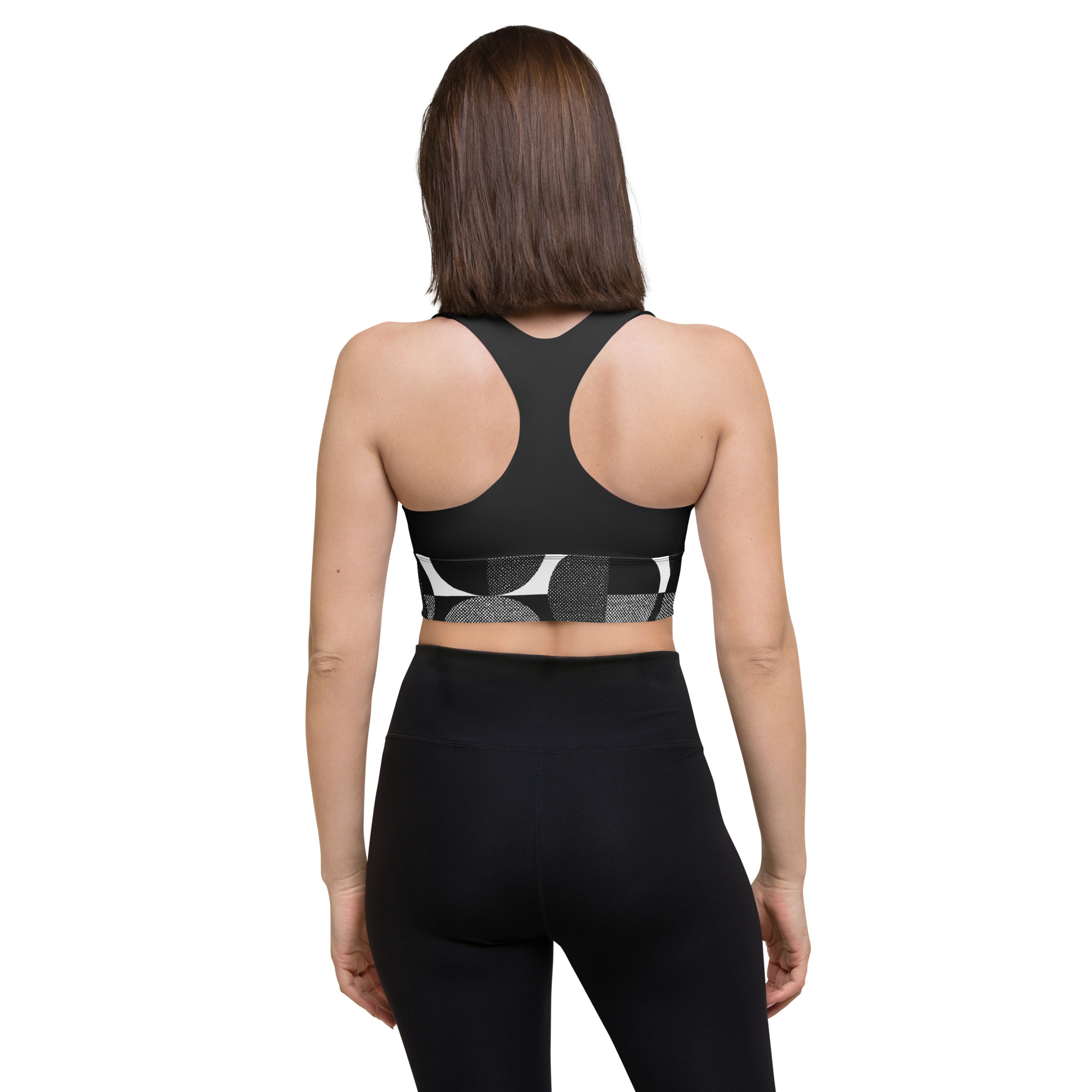 all over print longline sports bra white back 6aaedfacc1593