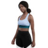all over print recycled longline sports bra white left front 6aa0732dc5100 jpg