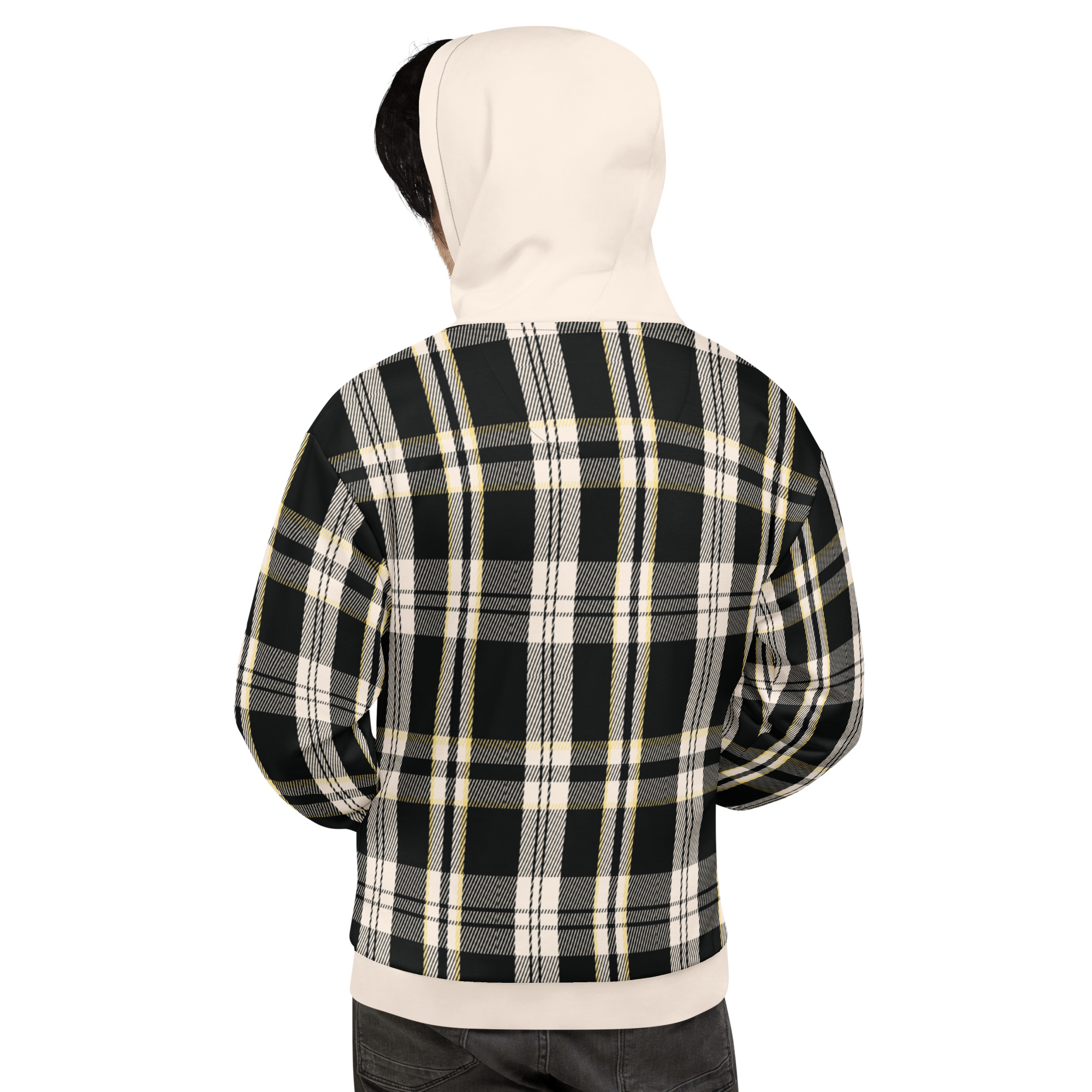all over print recycled unisex hoodie white back 6a9dfc0a5ea64