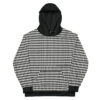The Art Series (Houndstooth) Hoodie houndstooth black white front art concierge clothing jpg